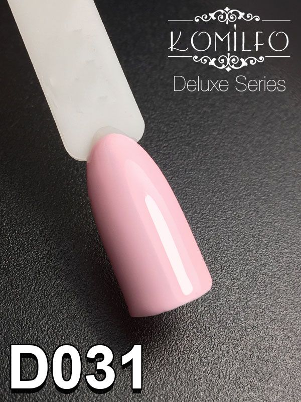 Гель-лак Komilfo Deluxe Series №D031 (кремово-лиловый, эмаль), 8 мл