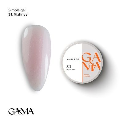 Гель GaMa Simple gel 031 Nizhnyy 15мл