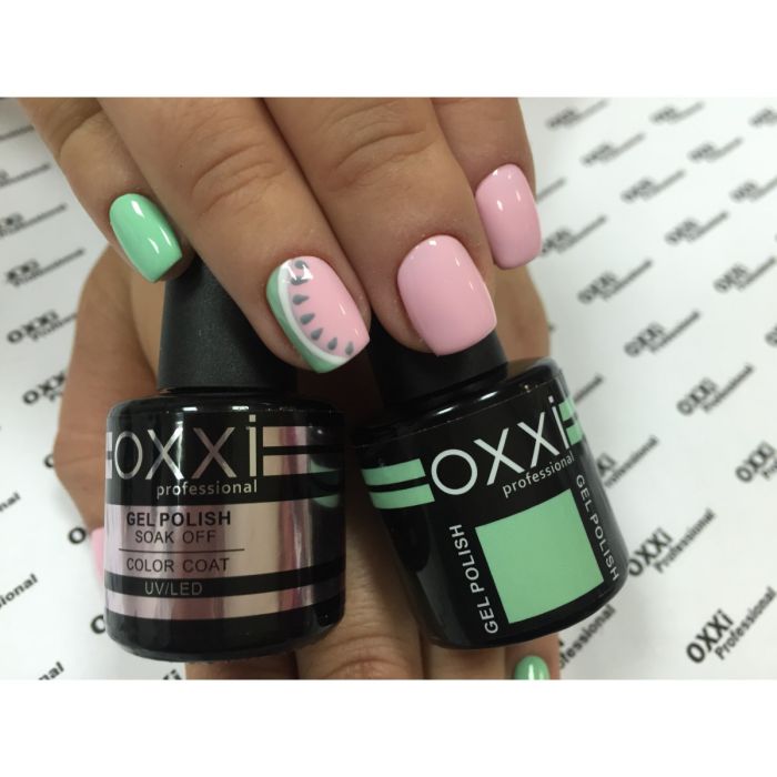 Гель-лак OXXI Professional №33 (бледный розовый, эмаль), 8 мл