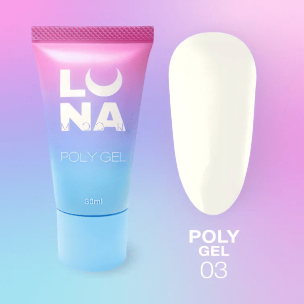 Полигель для наращивания Luna Poly Gel 03, 30мл