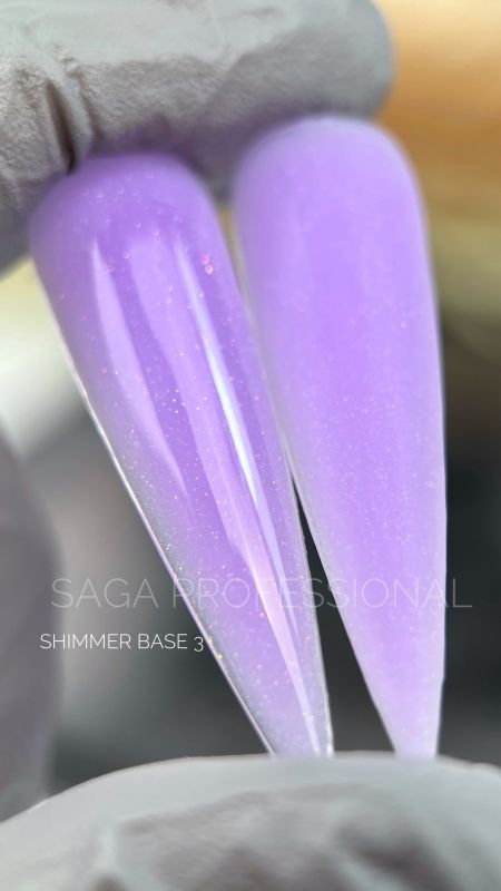Камуфлююча база Saga Shimmer base 03 (баночка без пензлика), 15мл