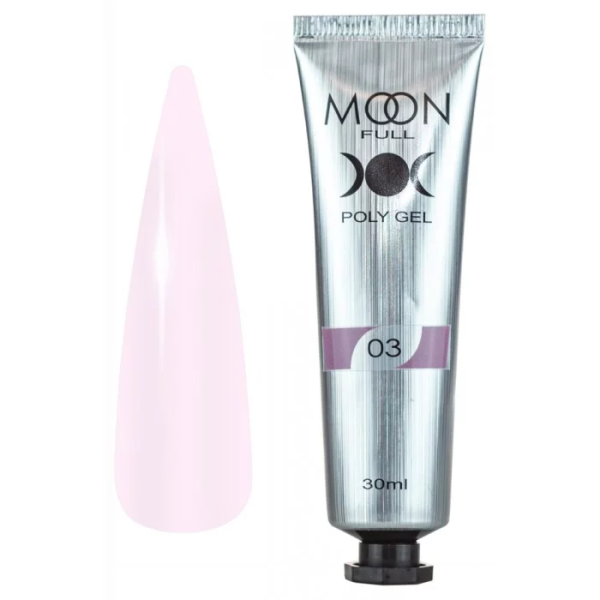 Полигель  Moon Full Poly Gel 03, туба 30мл