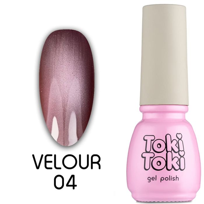 Гель-лак Toki-Toki Velour VR04, 5мл