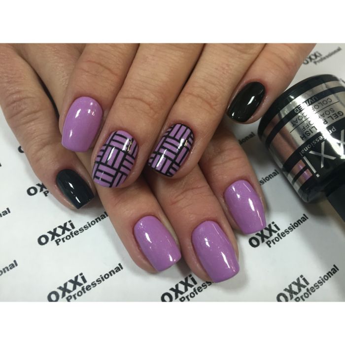 Гель-лак OXXI Professional №041 (светлый лиловый с еле заметным микроблеском), 8 мл