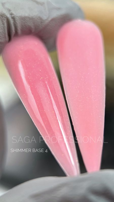 Камуфлююча база Saga Shimmer base 04 (баночка без пензлика), 15мл