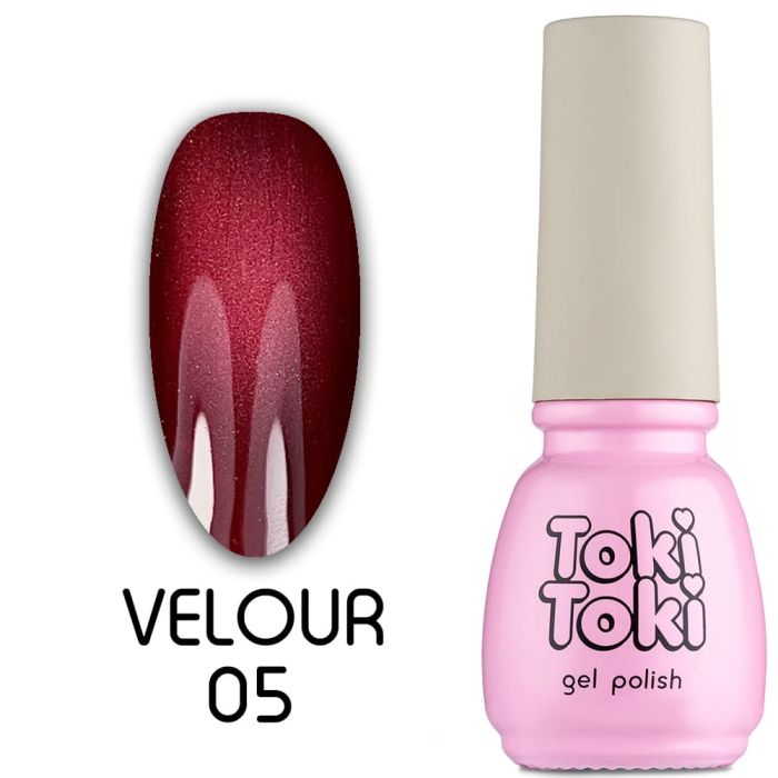 Гель-лак Toki-Toki Velour VR05, 5мл