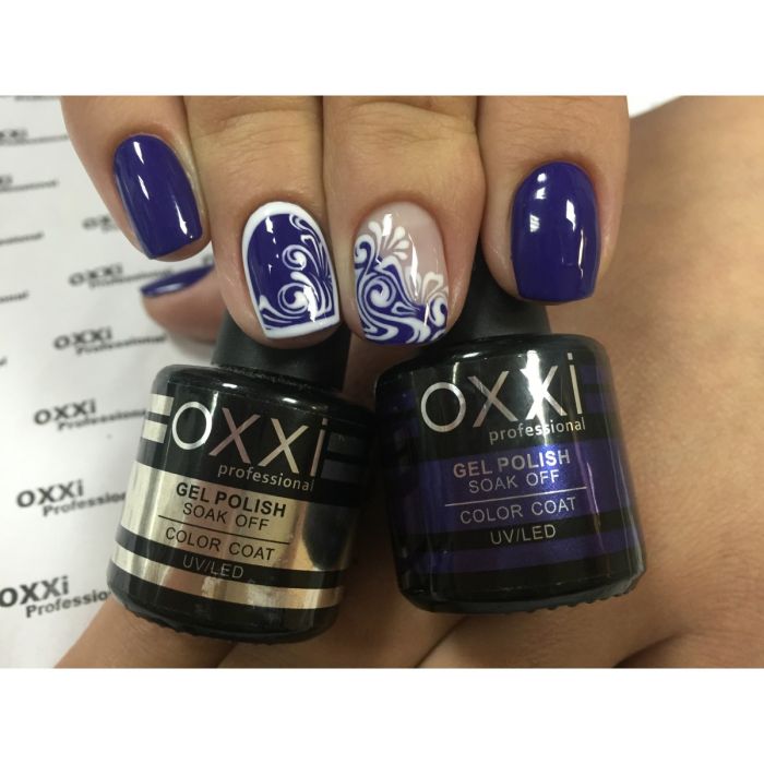 Гель-лак OXXI Professional №051 (фиолетовый, эмаль), 8 мл