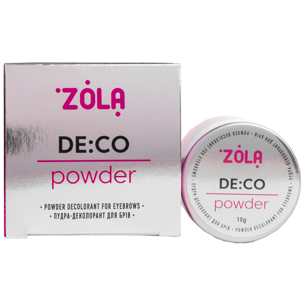 ZOLA Пудра-деколорант для брів DE: CO Powder 10 g.