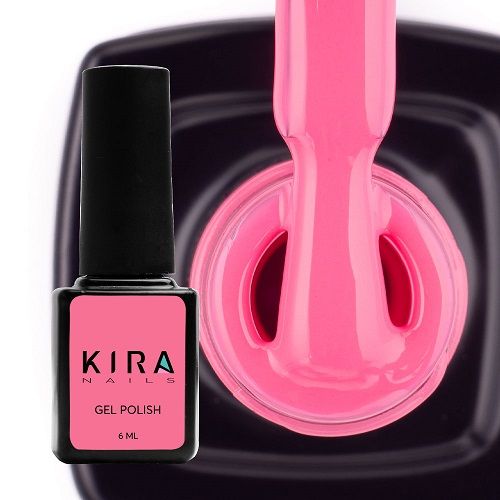 Гель-лак Kira Nails №058 (темний рожевий, емаль), 6 мл
