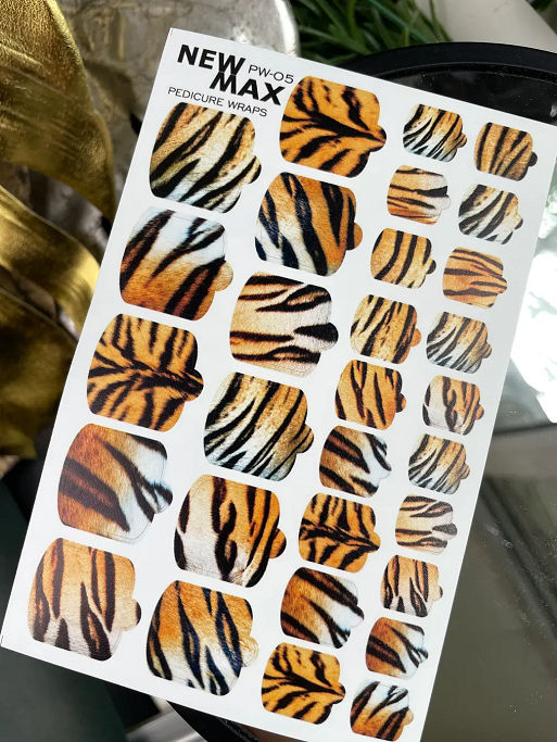 Пленки для педикюра  New Max WRAPS PW-5