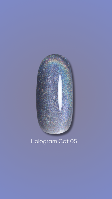 Гель-лак Dark  Hologram cat 05, 6мл