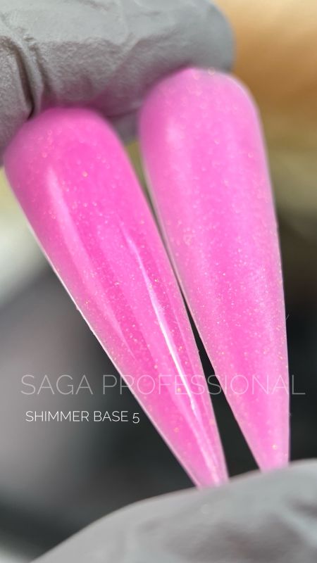 Камуфлююча база Saga Shimmer base 05 (баночка без пензлика), 15мл