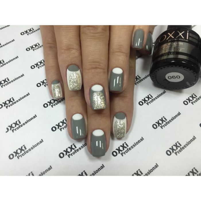 Гель-лак OXXI Professional №060 (кофейный с еле заметным микроблеском), 8 мл