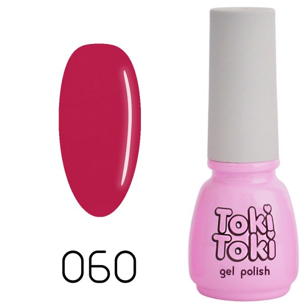 Гель-лак Toki-Toki №060, 5 мл кораловий