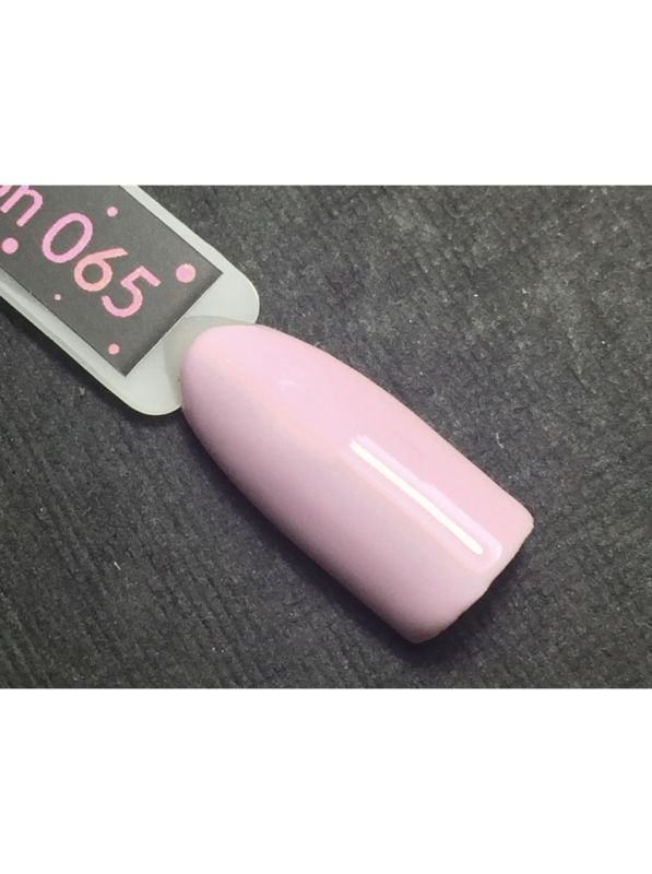 Гель-лак Kira Nails №065 (розово-лиловый, эмаль), 6 мл 