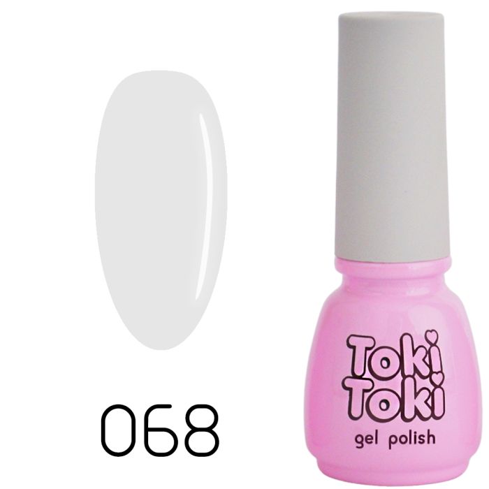 Гель лак Toki Toki №068 білий, 5мл
