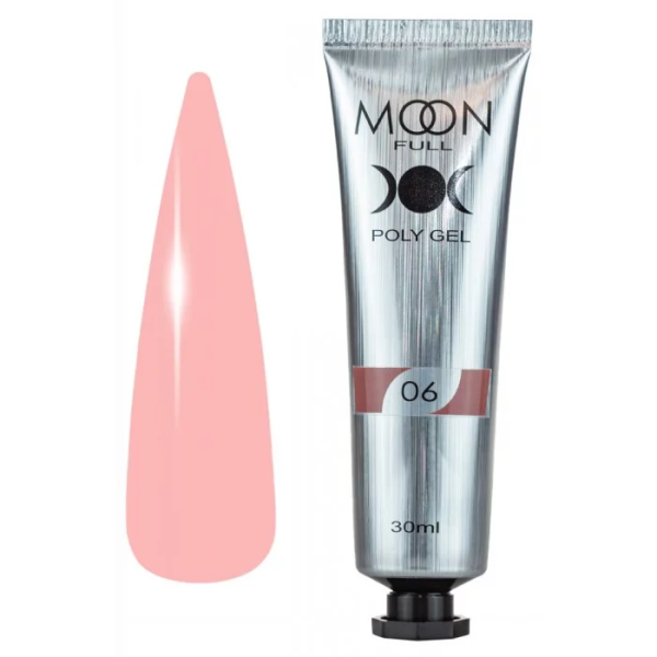 Полигель  Moon Full Poly Gel 06, туба 30мл