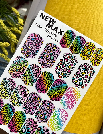 Пленки для ногтей New Max WRAPS NW-7