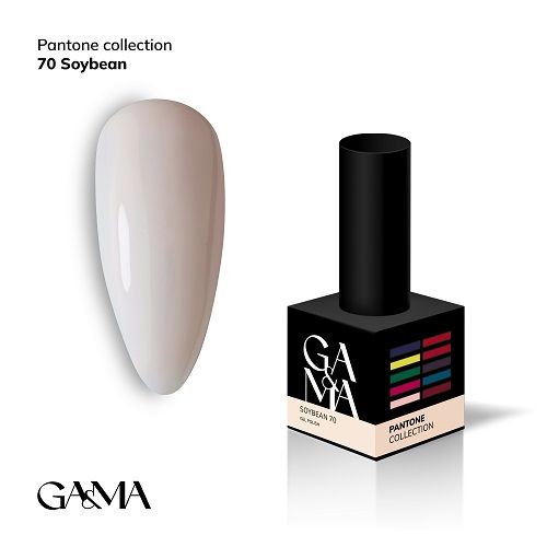 Гель-лак GaMa Pantone collection 070 Soybean 10мл