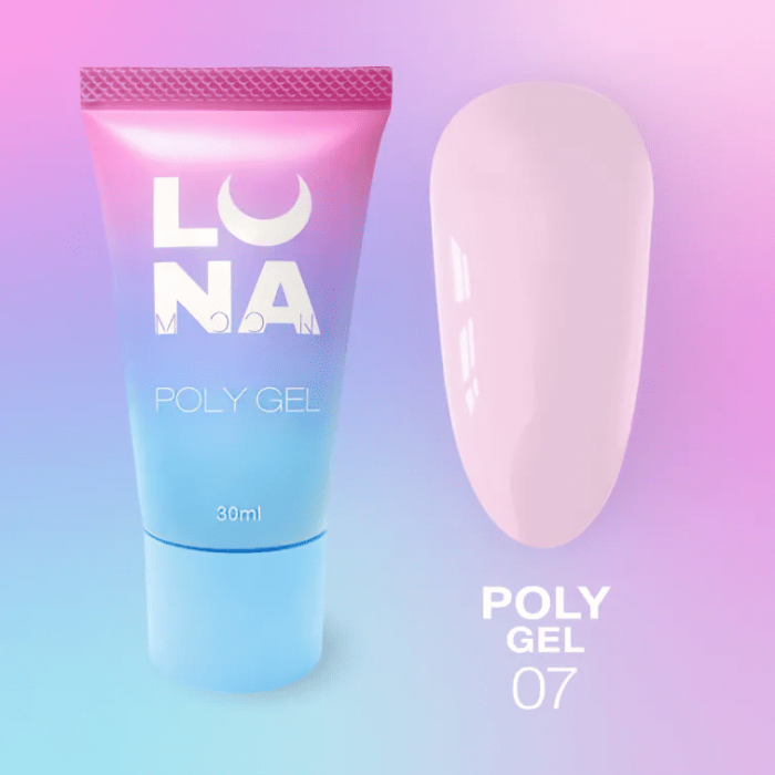 Полигель для наращивания Luna Poly Gel 07, 30мл