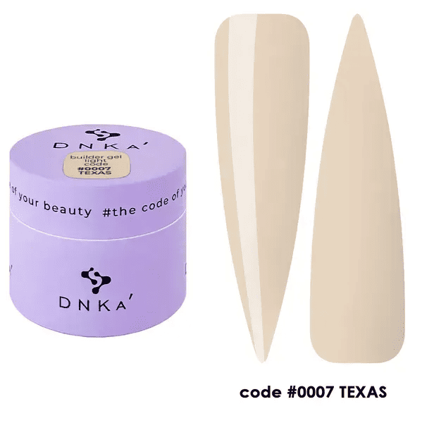 Гель DNKa' Builder  Light gel 07 Texas