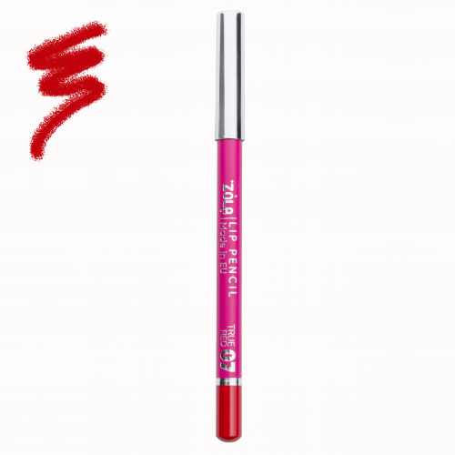 Олівець для губ ZOLA  Lip Pencil 07 True Red