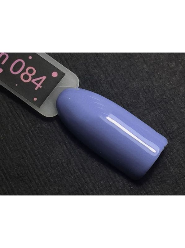 Гель-лак Kira Nails №084 (васильковый, эмаль), 6 мл