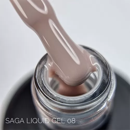 Жидкий гель для наращивания Saga Professional 08 15мл