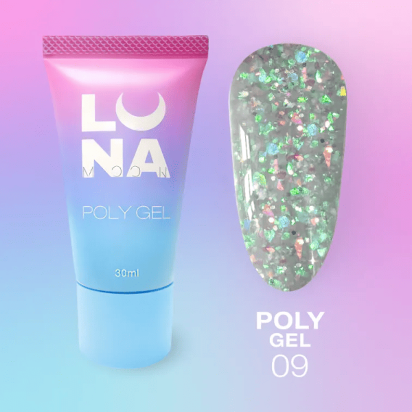 Полігель для нарощування Luna Poly Gel 09, 30мл