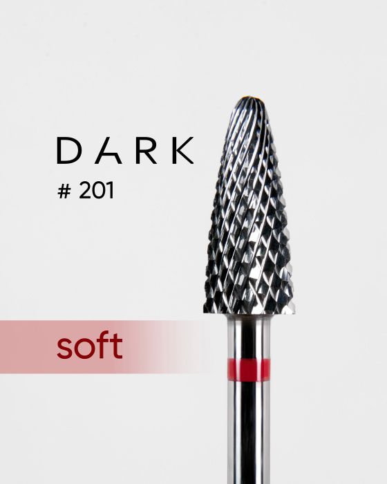 Фреза ТВС Dark №201 червона
