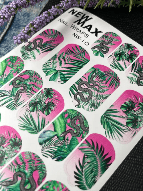 Плівки для нігтів New Max WRAPS NW-10