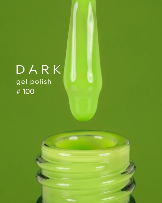 Гель-лак Dark 100 салатовый