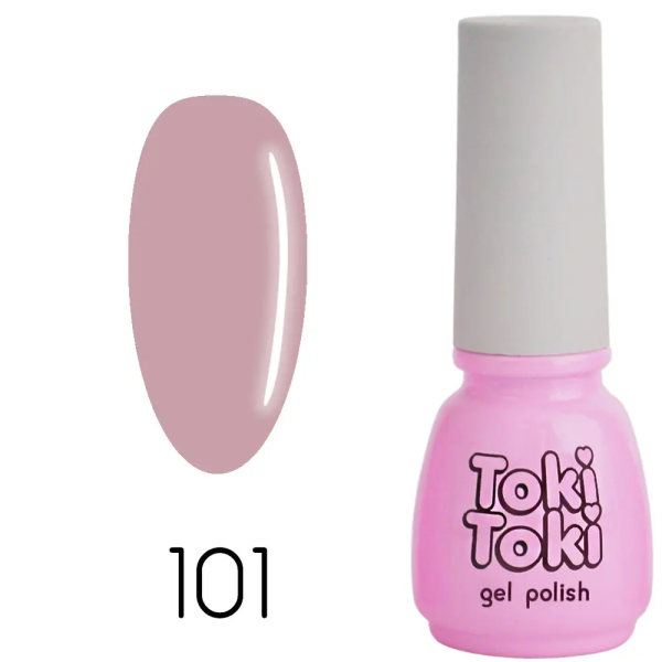 Гель-лак Toki-Toki №101, 5 мл cвежий румянец