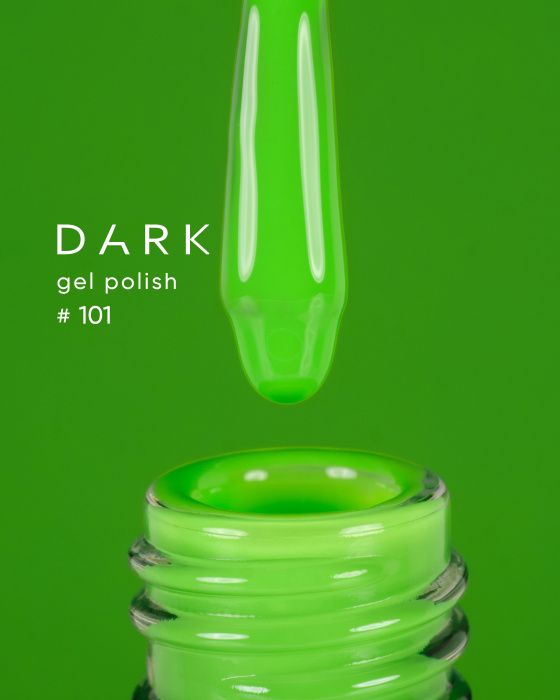 Гель-лак Dark 101 зелений