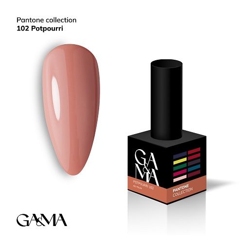 Гель-лак GaMa Pantone collection 102 Potpourri 10мл