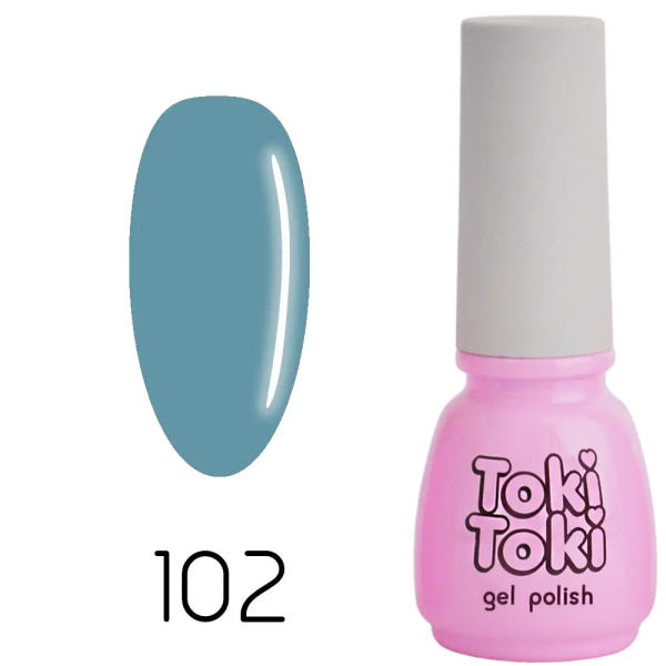 Гель-лак Toki-Toki №102, 5 мл чисте небо