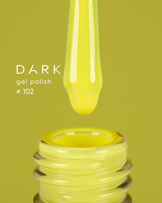 Гель-лак Dark 102 желтый