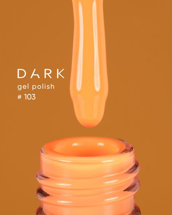 Гель-лак Dark 103 оранжевый