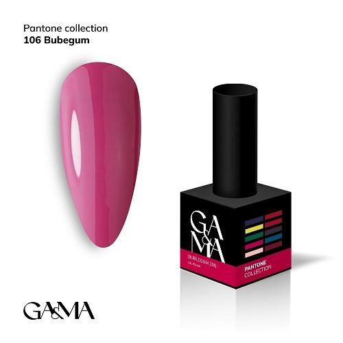 Гель-лак GaMa Pantone collection 106 Bubblegum 106