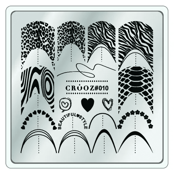 Пластина для стемпінга Crooz  10