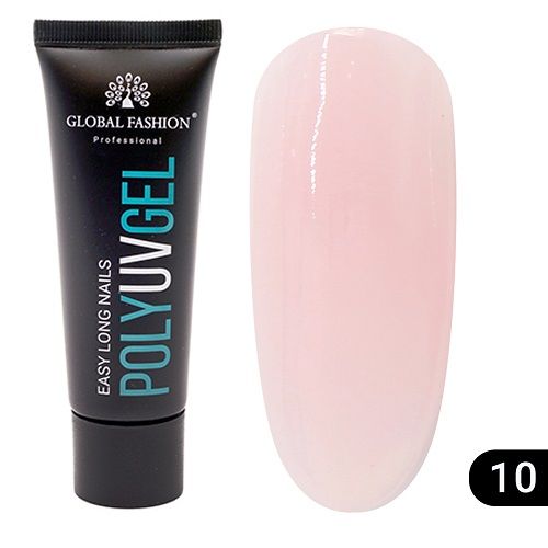 Полигель Global Fashion 10 натуральный розовый 30г