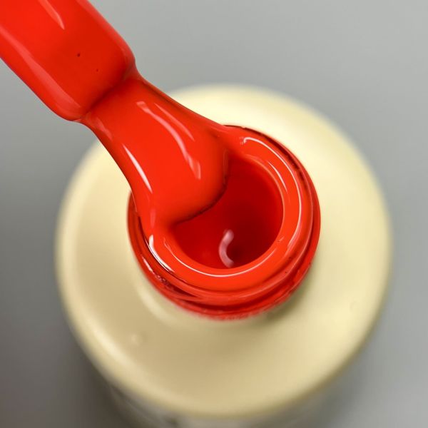 Гель-лак Nika Zemlyanikina  the gel polish 114 неоновый оранжевый, 6мл