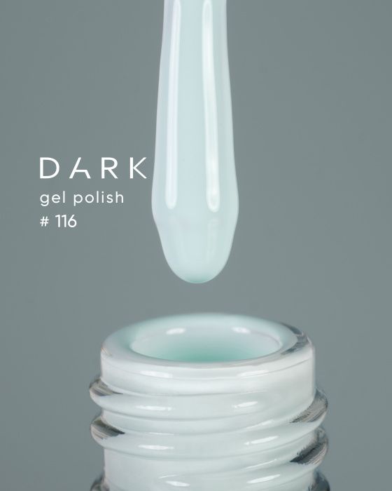 Гель-лак Dark 116 пастельный тиффани