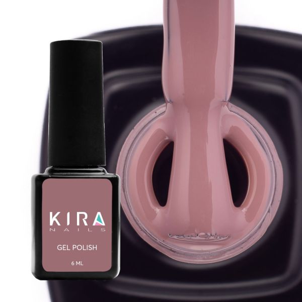 Гель-лак Kira Nails 116 (сіро-коричневий, емаль), 6 мл
