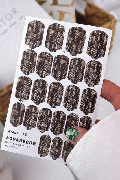 Плівка для манікюру SOVA Decor 116