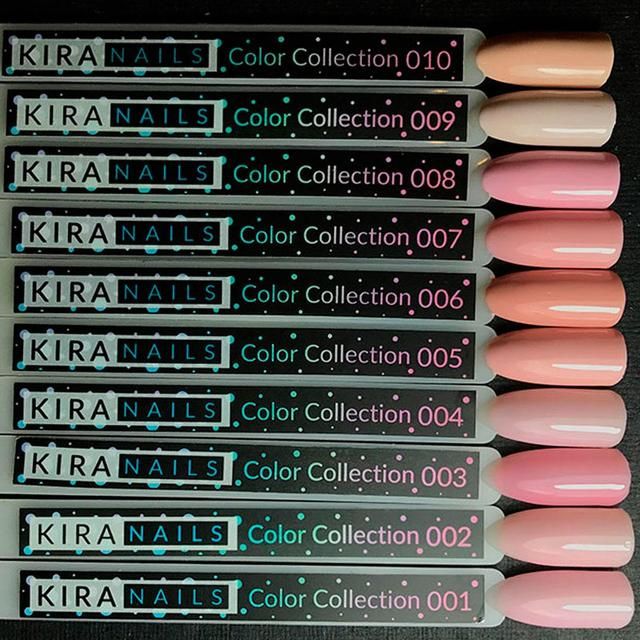Гель-лак Kira Nails №009 (бледно-бежевый, эмаль), 6 мл