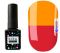 Термо гель-лак Kira Nails №T06 (приглушенно-малиновый, при нагревании насыщенный оранжевый), 6 мл 