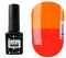Термо гель-лак Kira Nails №T10 (красно-коралловый, при нагревании яркий оранжевый), 6 мл