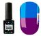 Термо гель-лак Kira Nails №T20 (насыщенный фиолетовый, при нагревании яркий голубой), 6 мл