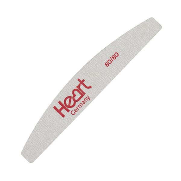 Пилка для ногтей HEART Half 80/80